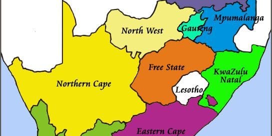 South Africa Provinces and their attractions