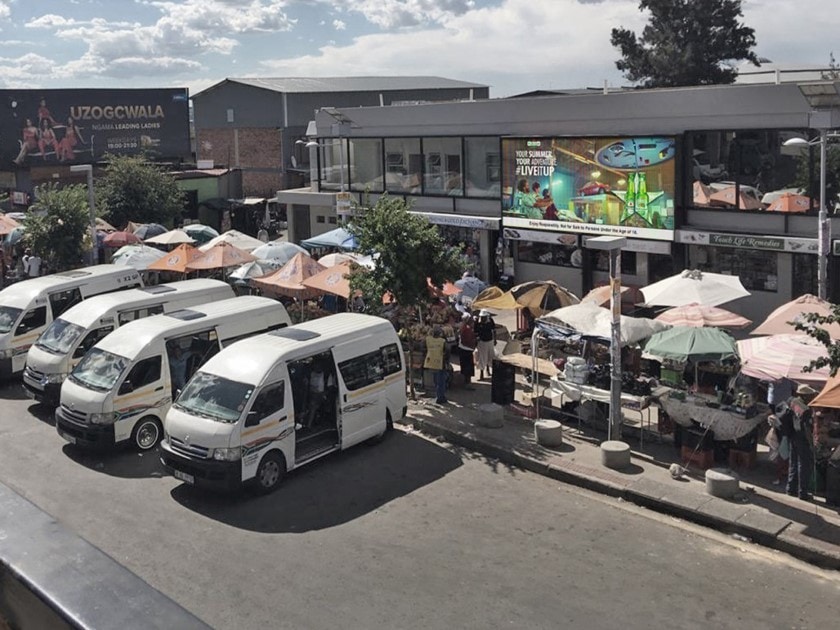 Soweto The Bara Taxi Rank